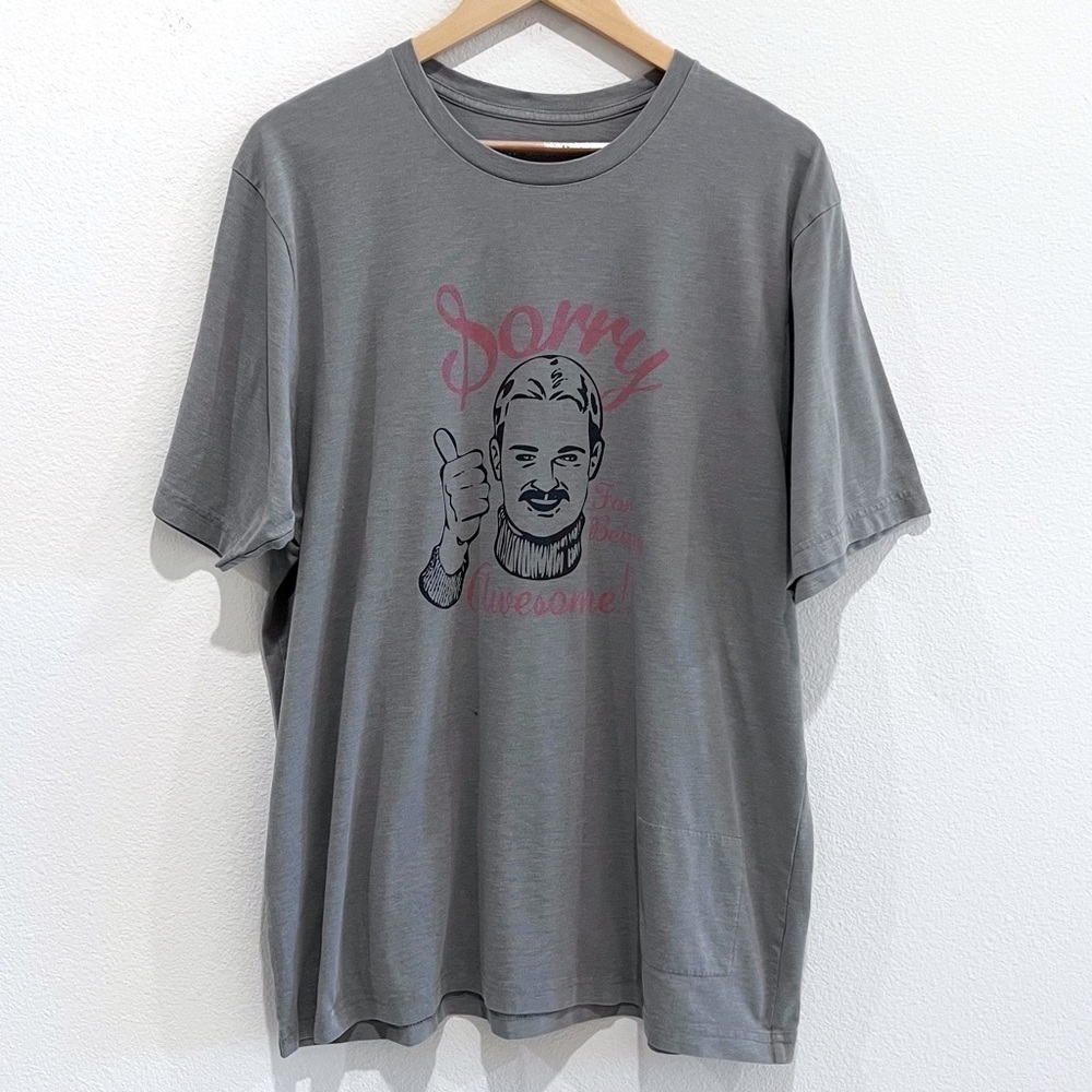 TRAVIS Mathew ‘Sorry For Being Awesome’ T-shirt Size XXL